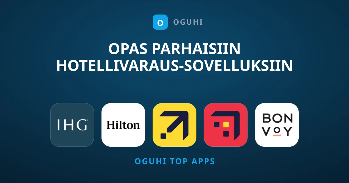 Opas Parhaisiin Hotellivaraus-sovelluksiin Matkoillesi